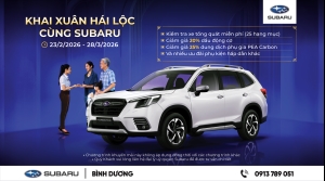 KHAI XUÂN HÁI LỘC CÙNG SUBARU